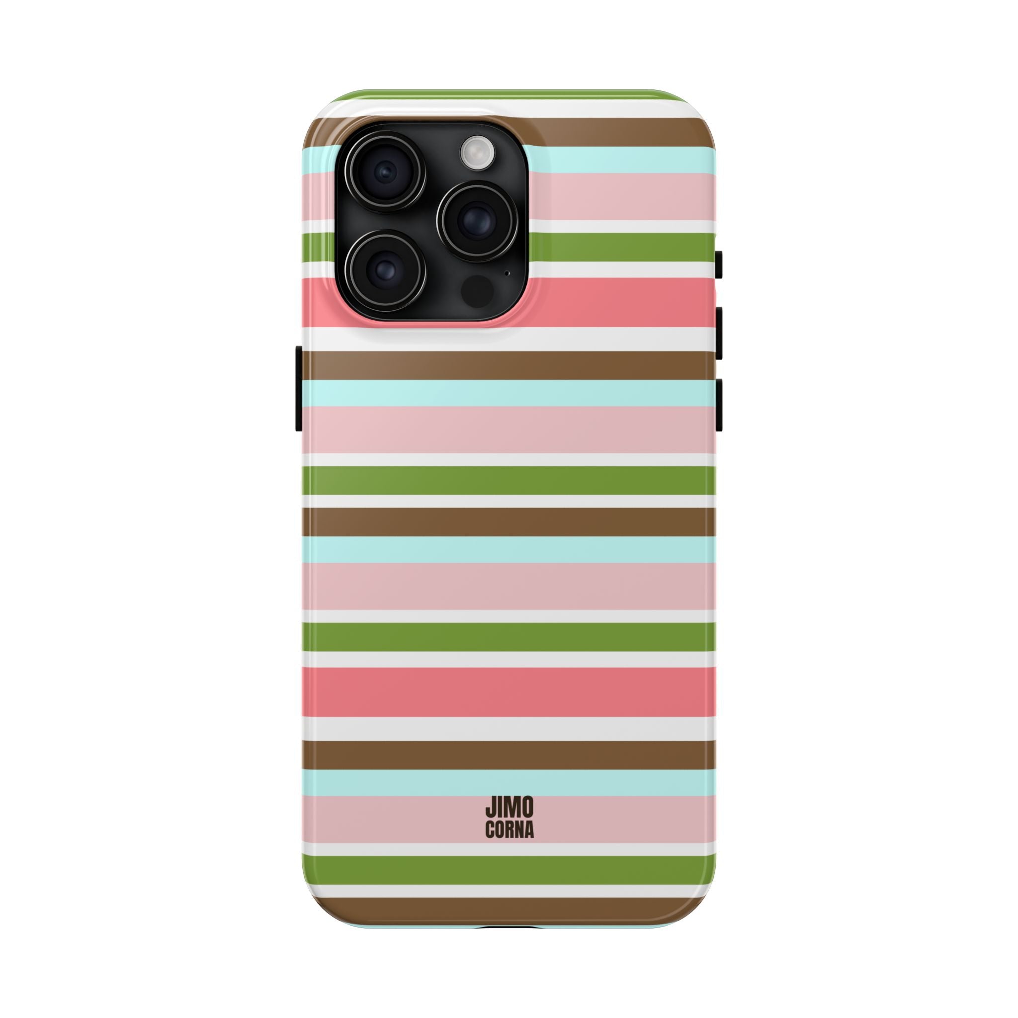 Sweet Candy Stripes iPhone Case