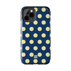 Big Polka Dot | Blue and Cream