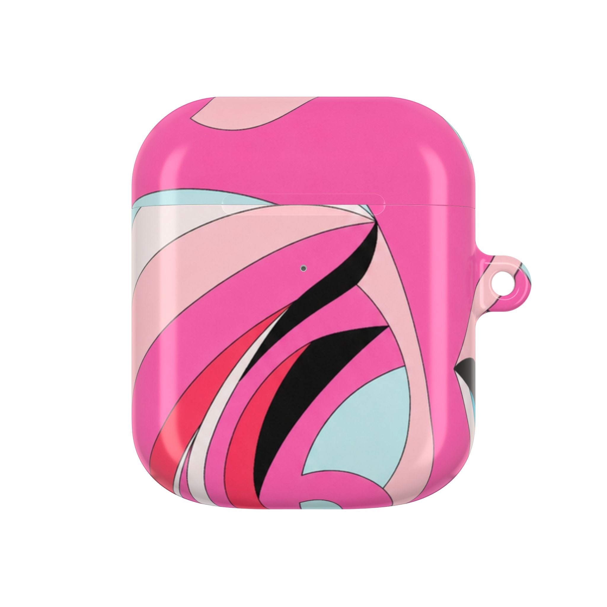 Pink Tropic Swirl AirPods Case