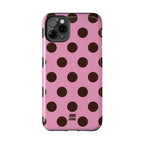 Big Polka Dot | Pink and Black