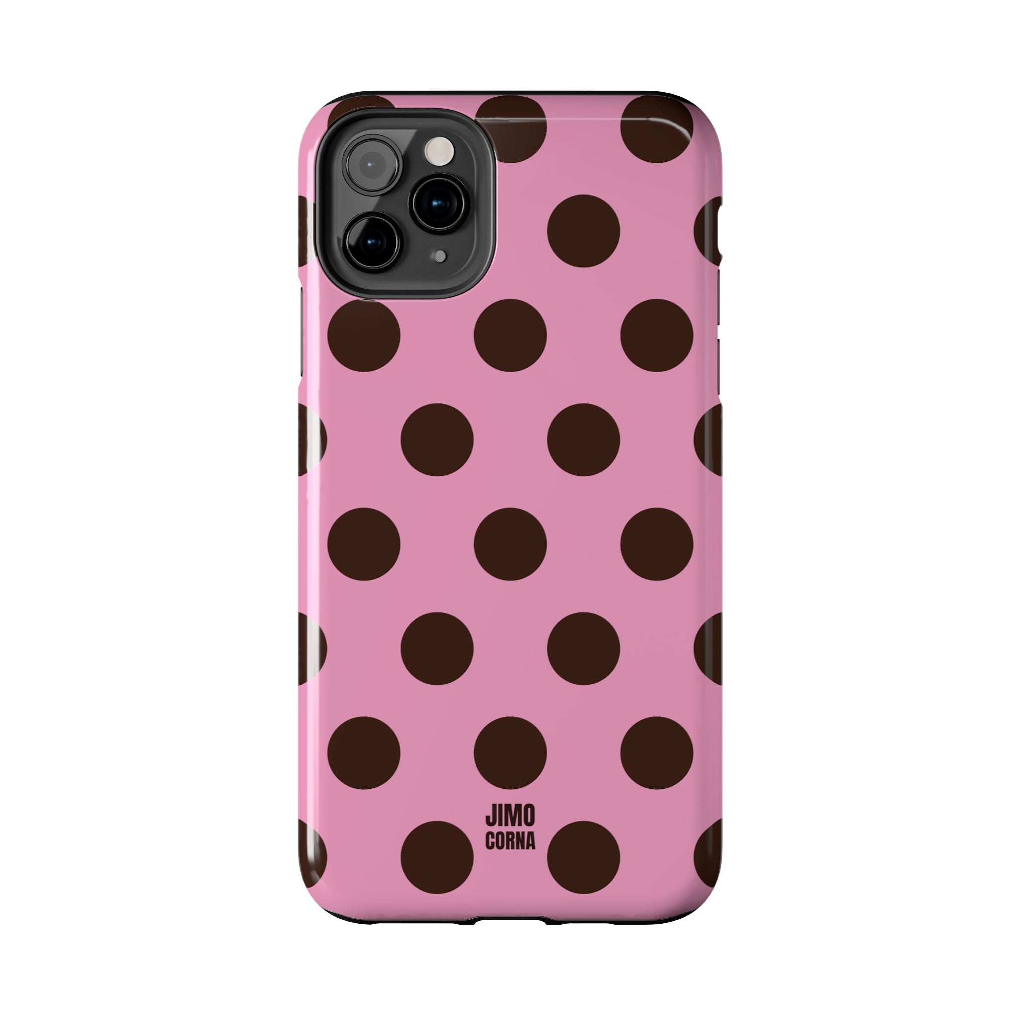 Big Polka Dot | Pink and Black