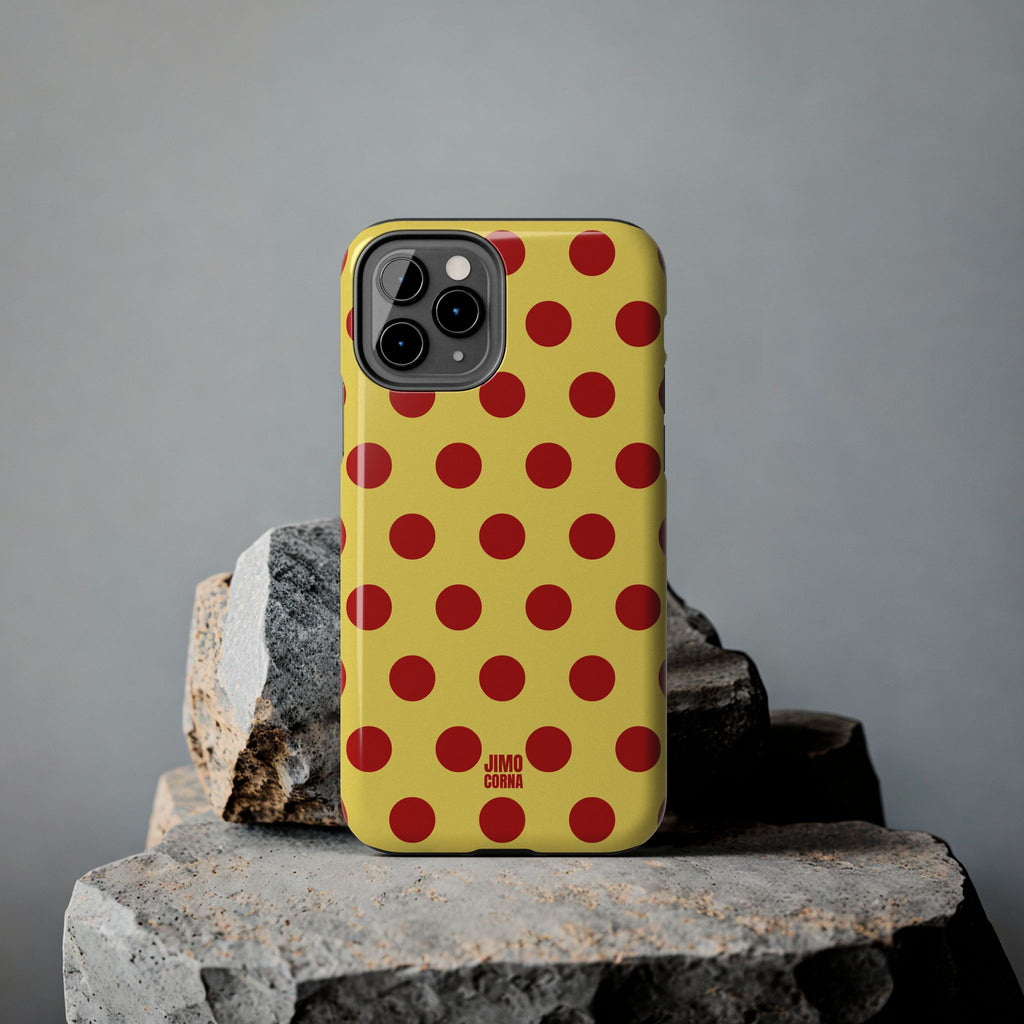 Big Polka Dot | Yellow and Red