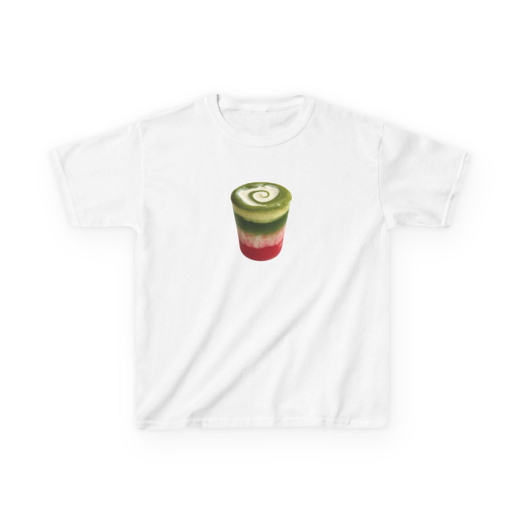 Pink Matcha Baby Tee