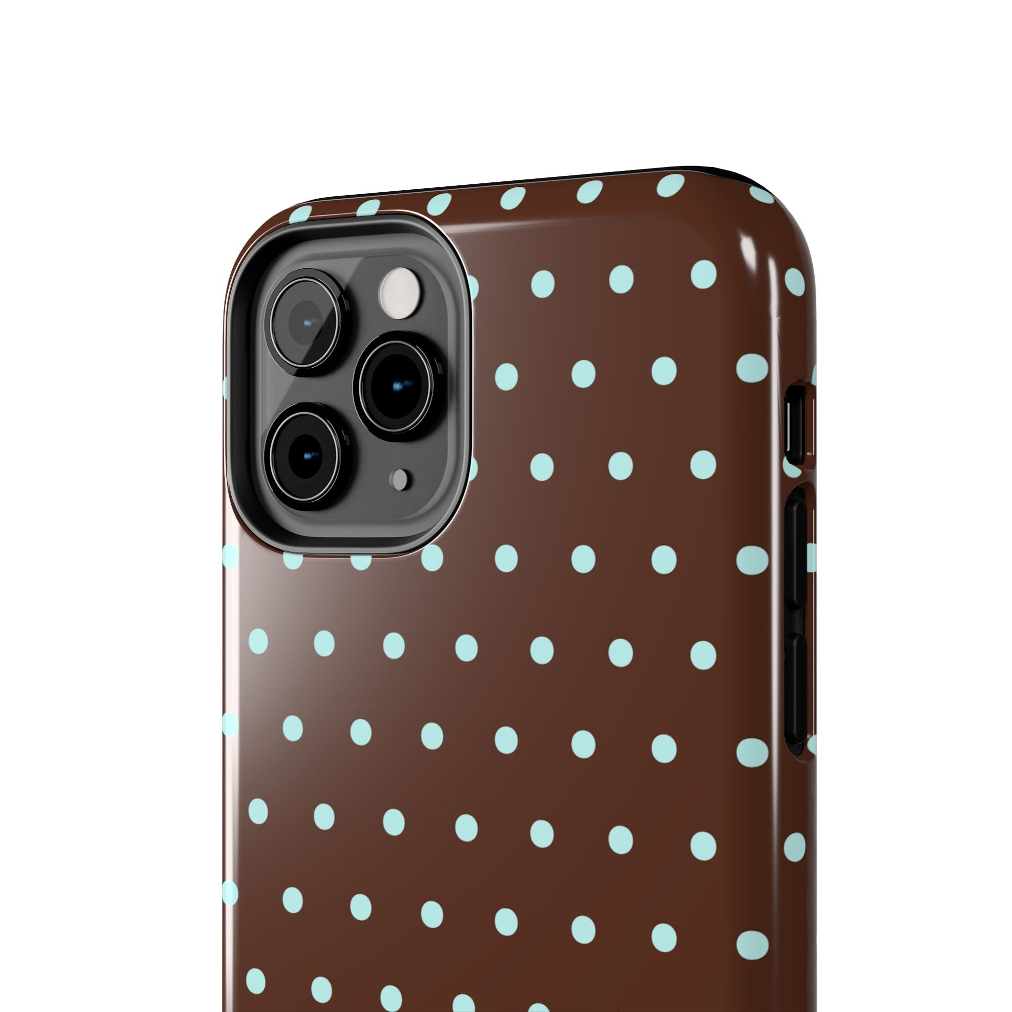 Polka Dot | Brown and Blue