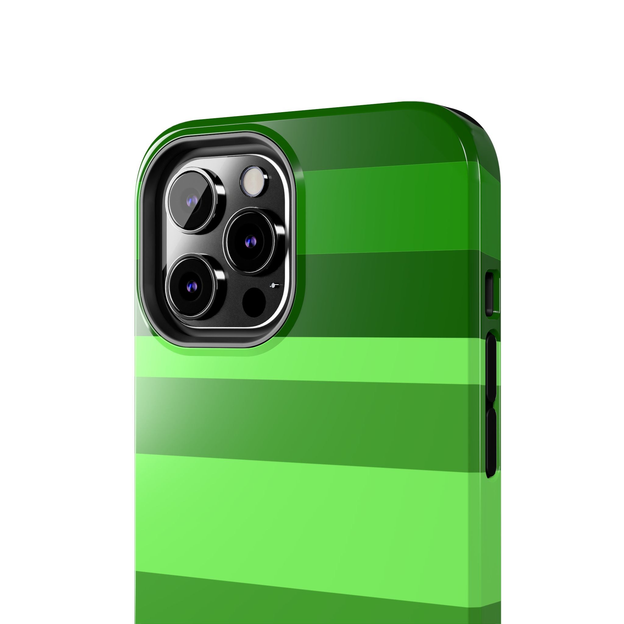 Matcha Stripe iPhone Case