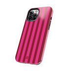 Strawberry Burst Bold Stripes