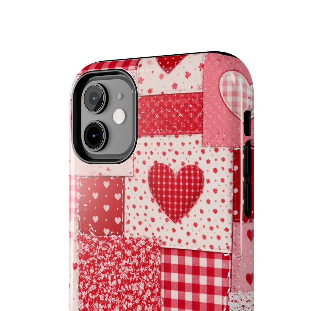 Patchwork Heart iPhone Case