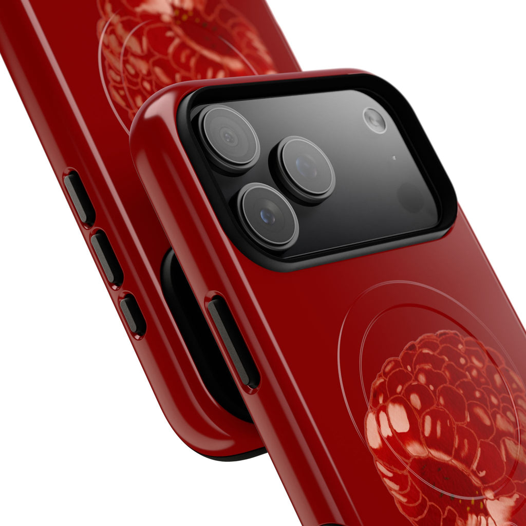 Raspberry MagSafe iPhone Case