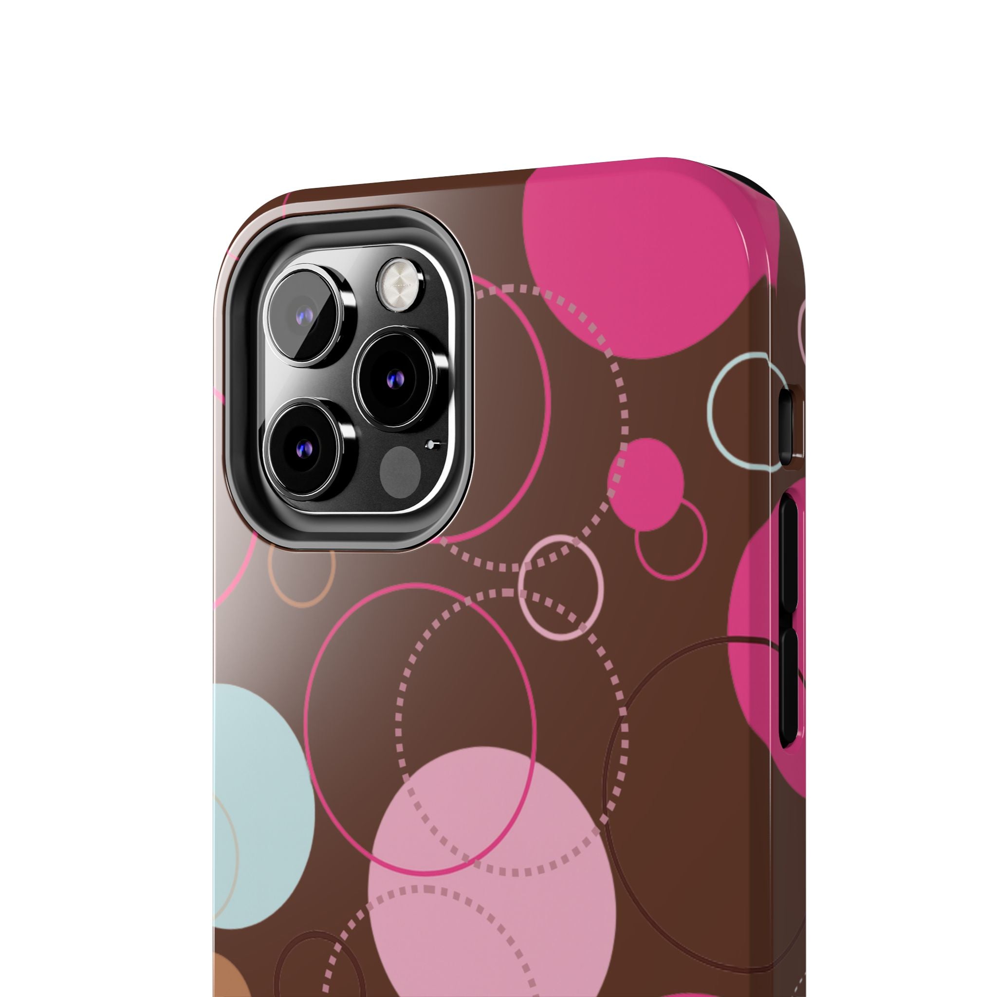 Spiral Pop iPhone Case | Brown