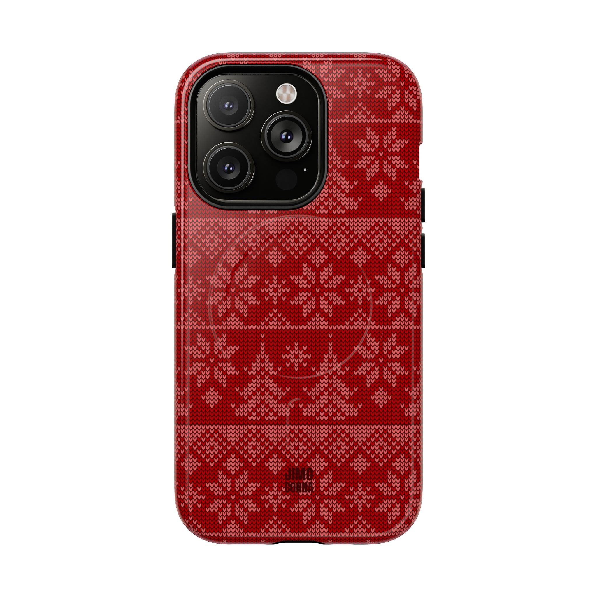 Holiday Knit | Red MagSafe iPhone Case