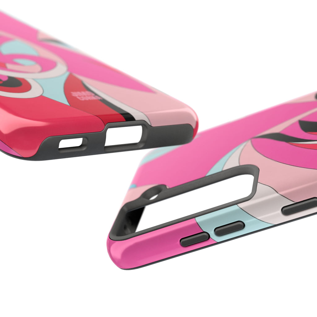 Pink Tropic Swirl Samsung Galaxy Case