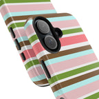 Sweet Candy Stripes iPhone Case