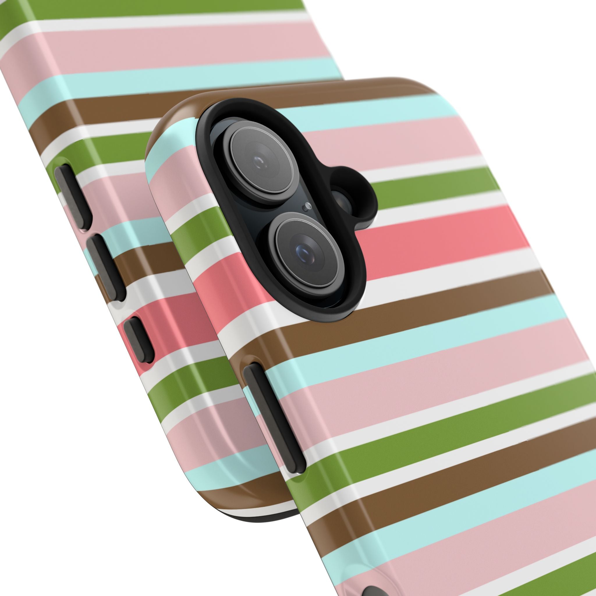 Sweet Candy Stripes iPhone Case
