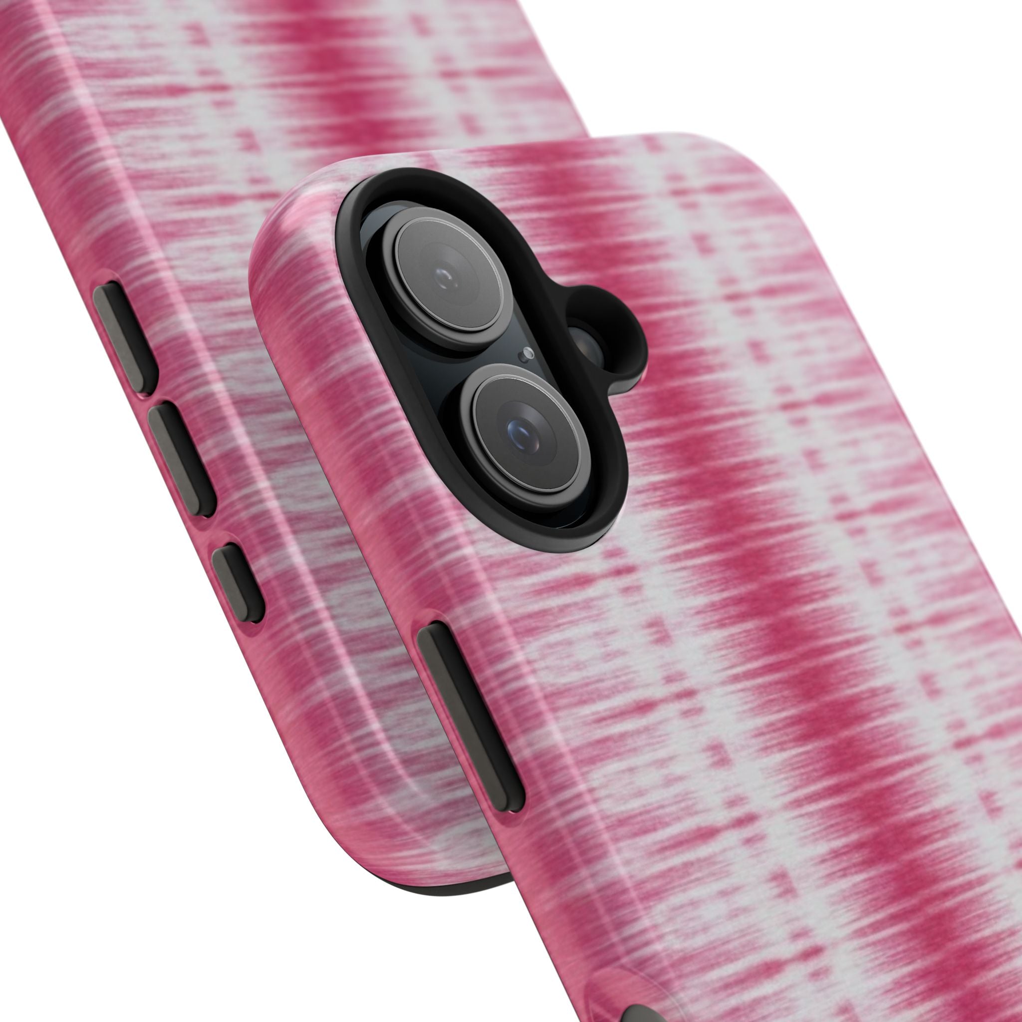 Pink Woven Texture iPhone Case