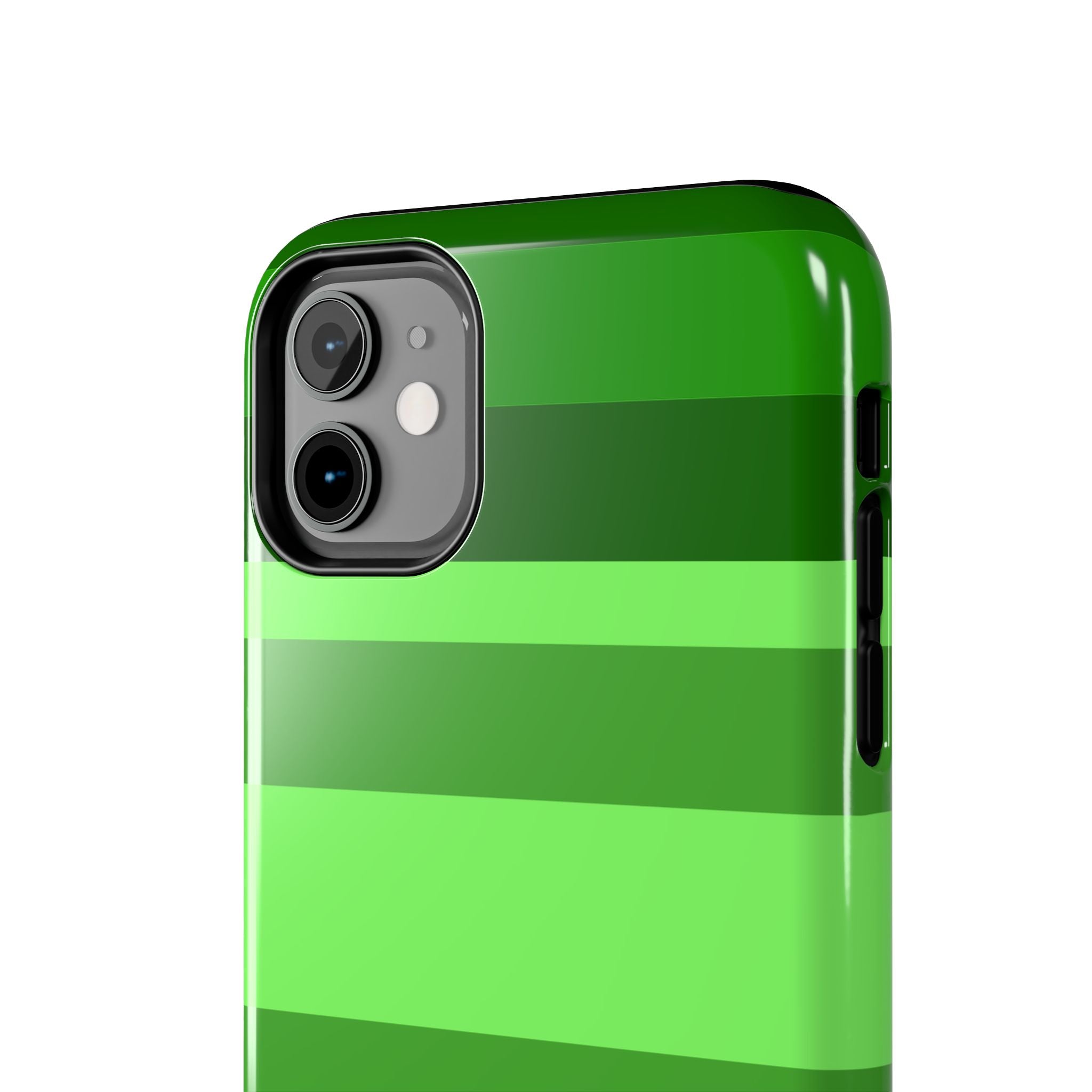 Matcha Stripe iPhone Case