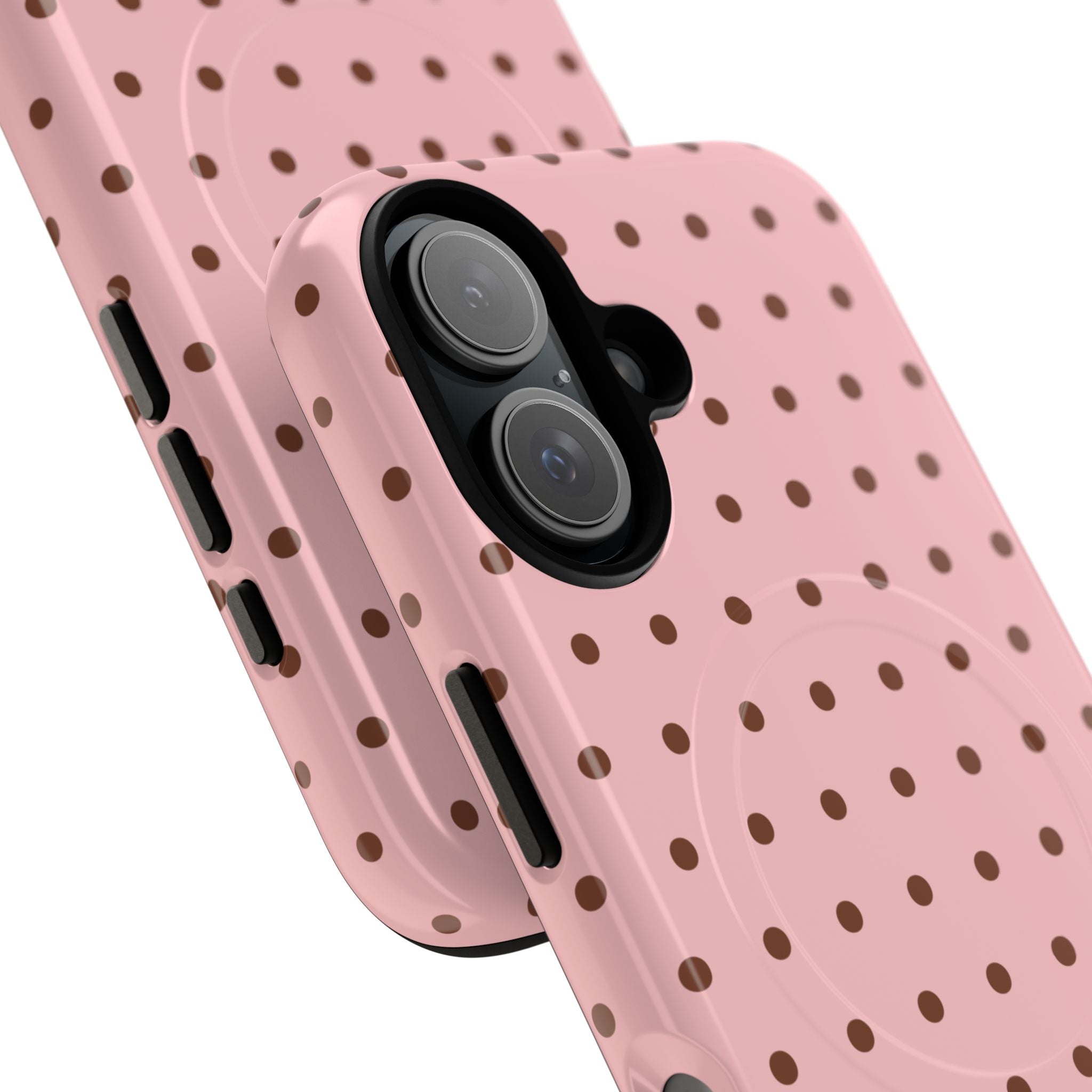 Polka Dot | Pink and Brown
