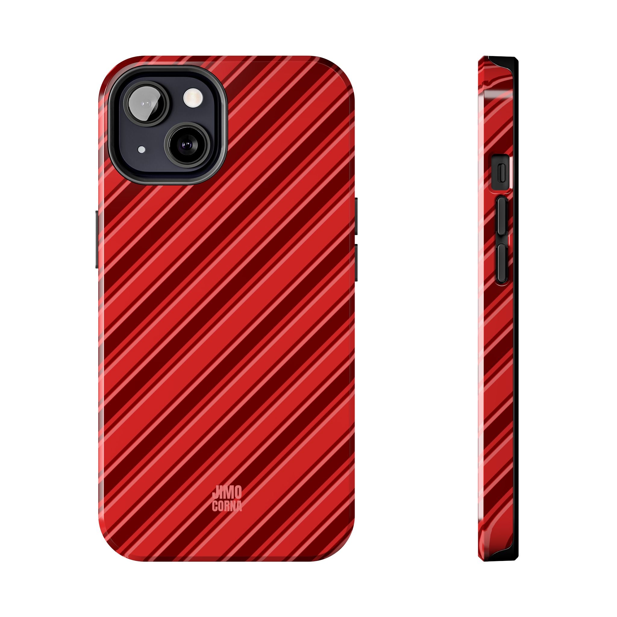 Angelina Stripes | Cherry - iPhone Case