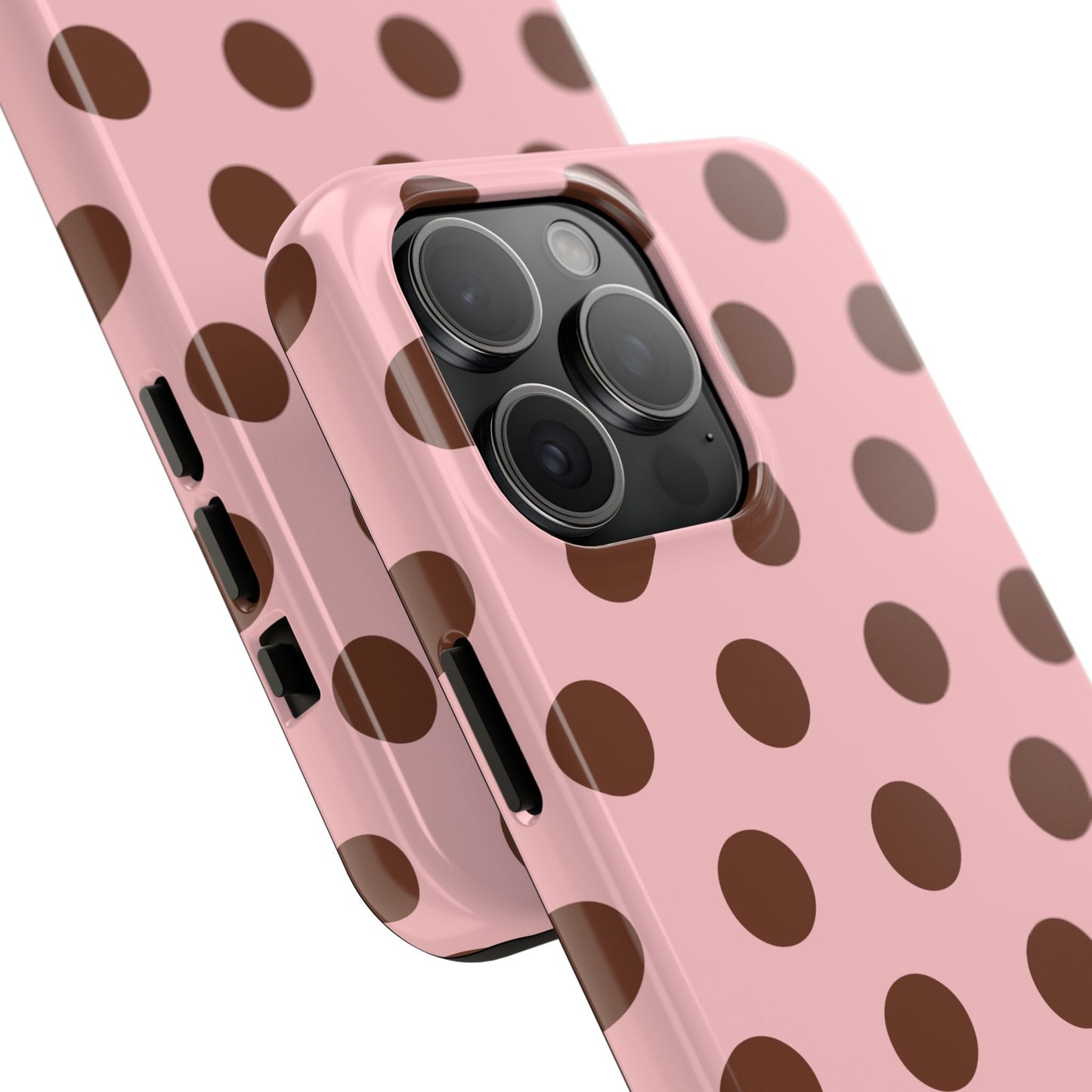 Big Polka Dot | Pink and Brown