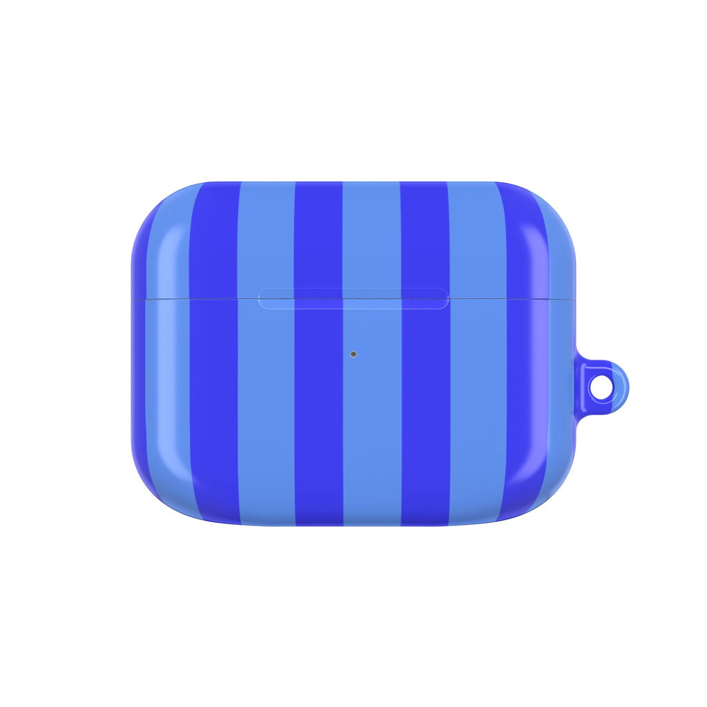 Blueberry Bold Stripes AirPods Case