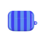 Blueberry Bold Stripes AirPods Case