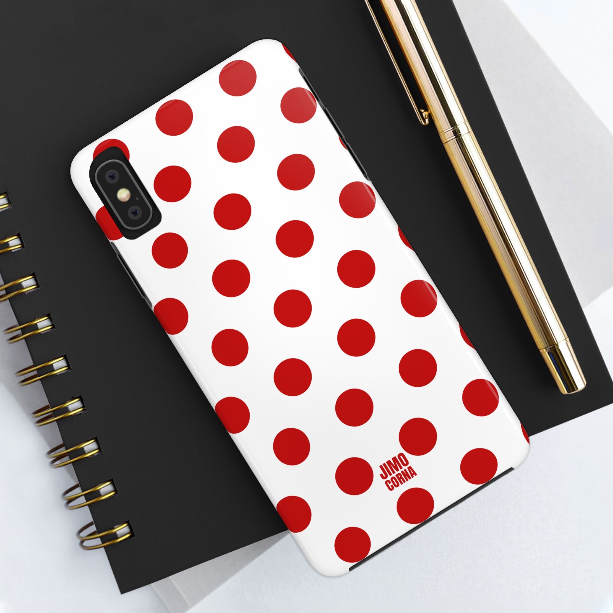 Big Polka Dot | White and Red