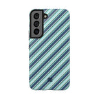 Angelina Stripes | Blue - iPhone Case
