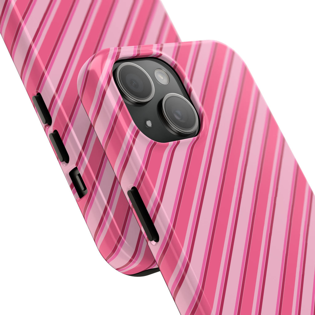 Angelina Stripes | Hot Pink - iPhone Case