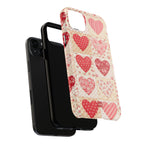 Sweetheart Patchwork iPhone Case