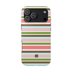 Sweet Candy Stripes iPhone Case