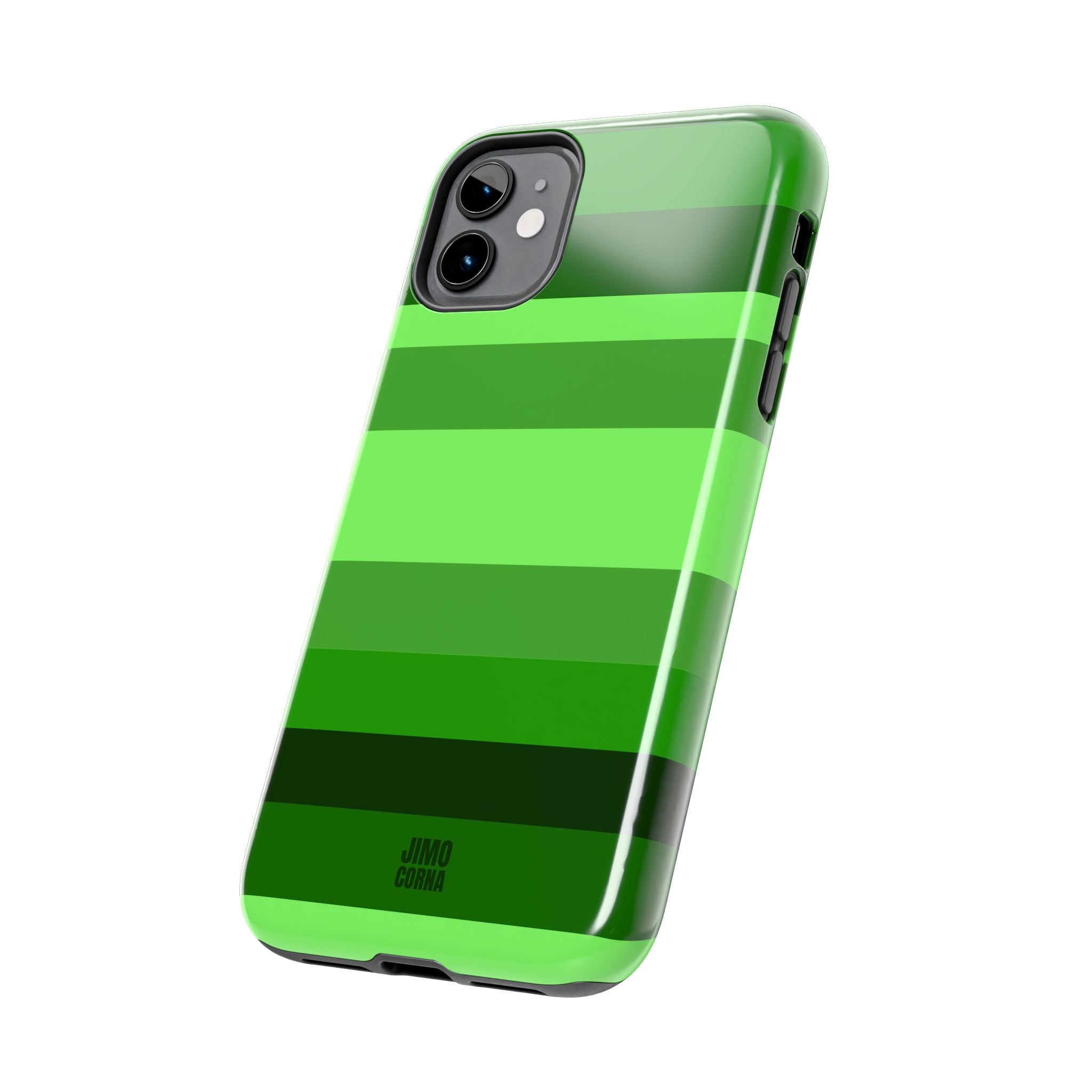 Matcha Stripe iPhone Case