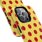 Big Polka Dot | Yellow and Red