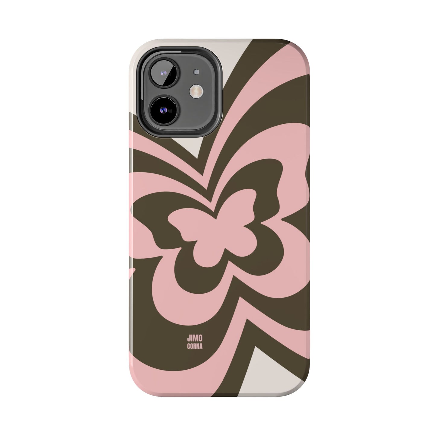 Pink Retro Butterfly