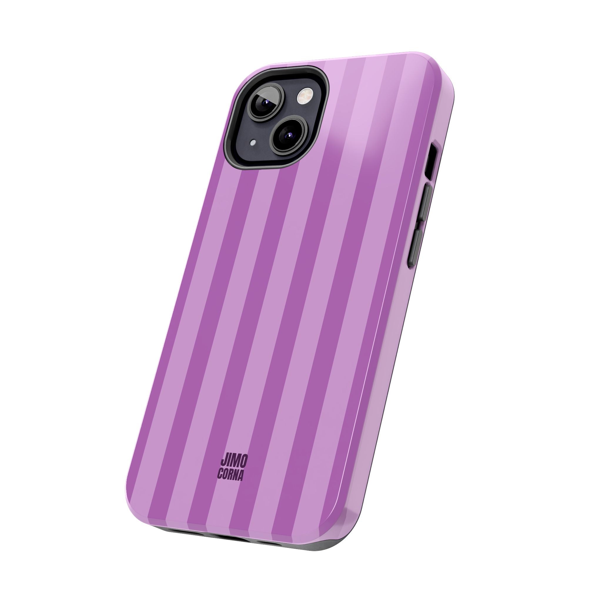 Bold Stripes iPhone Case | Plum