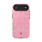 Holiday Knit | Pink MagSafe iPhone Case