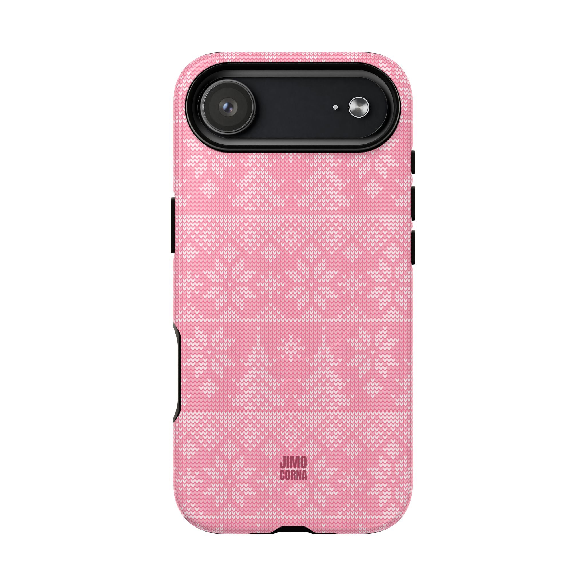 Holiday Knit | Pink MagSafe iPhone Case