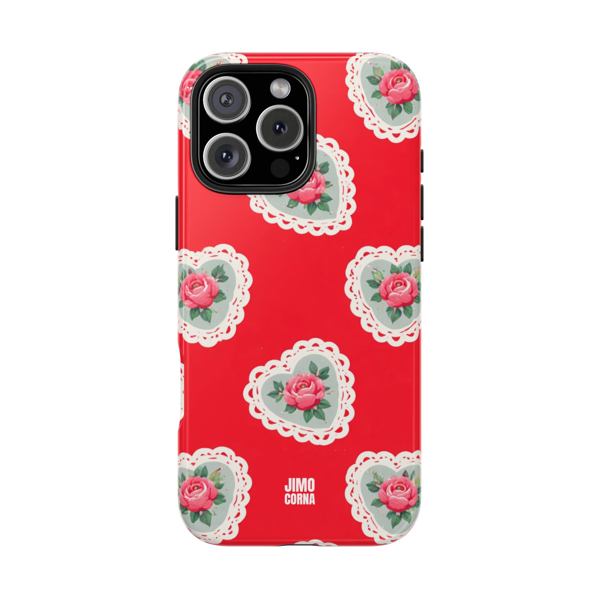 Rosy Lace iPhone Case