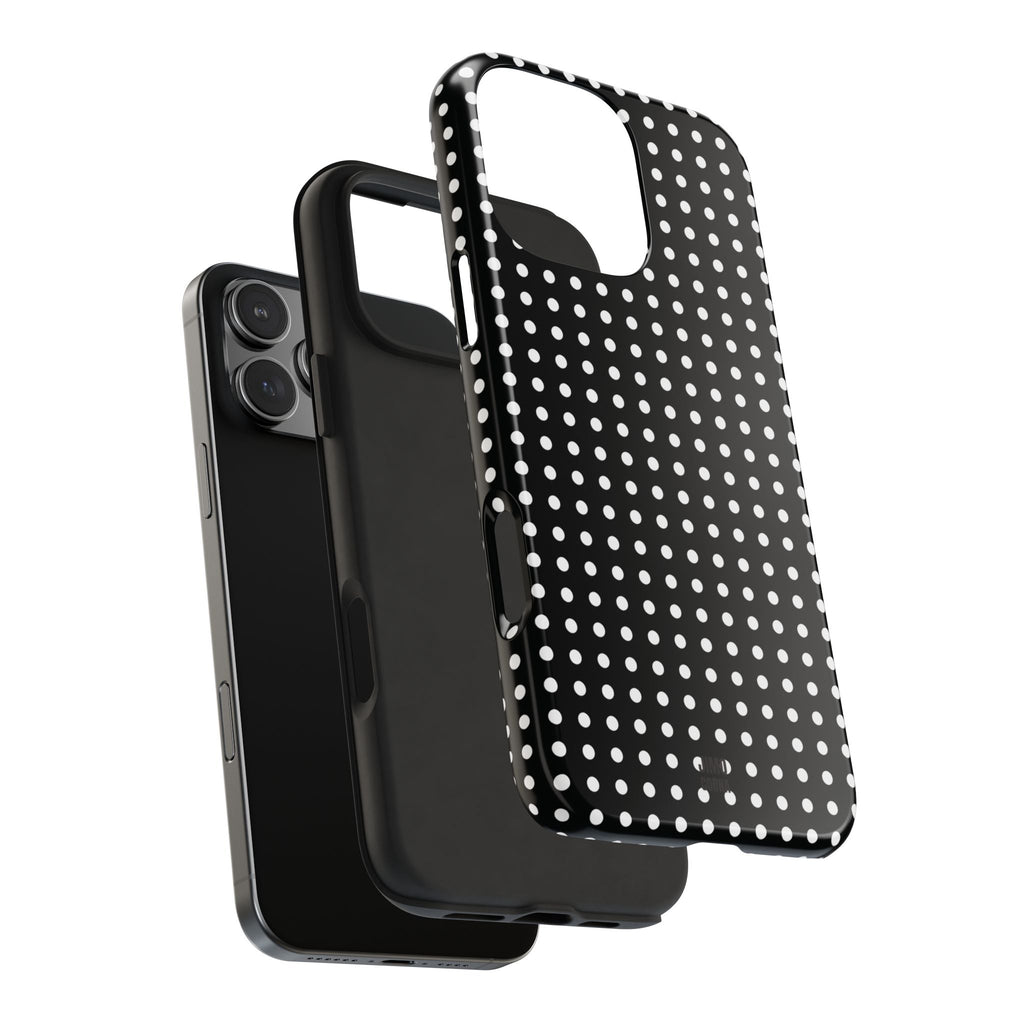 Black Polka Dot
