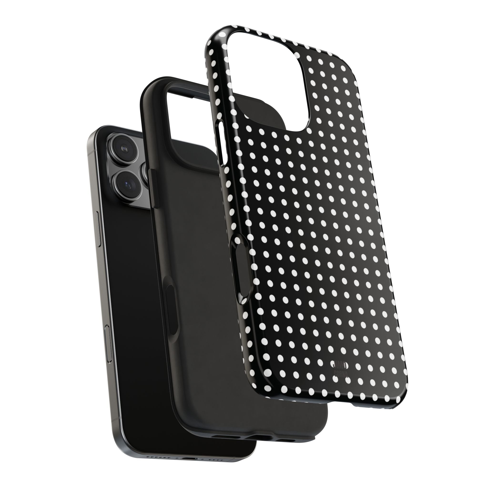 Black Polka Dot