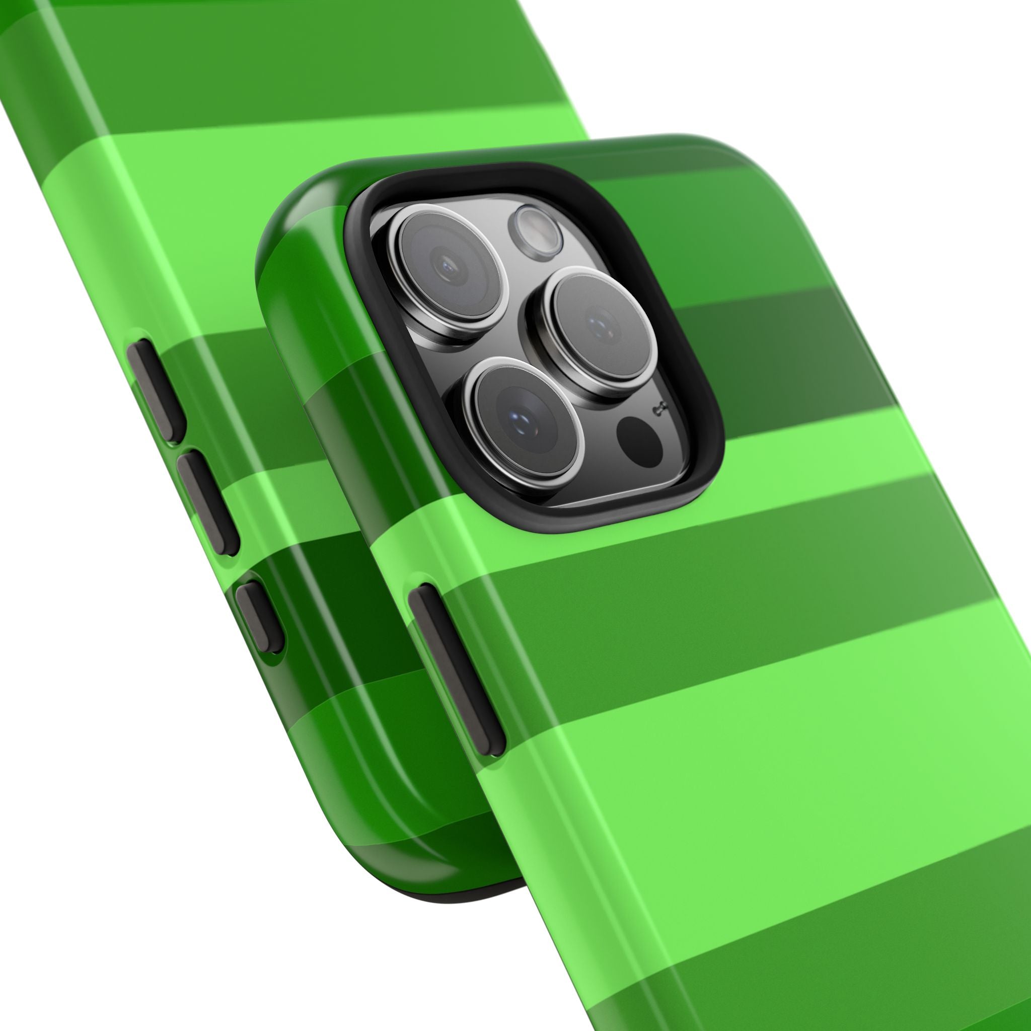 Matcha Stripe iPhone Case