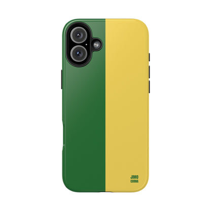 Green and Yellow Color Block