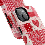 Patchwork Heart MagSafe iPhone Case