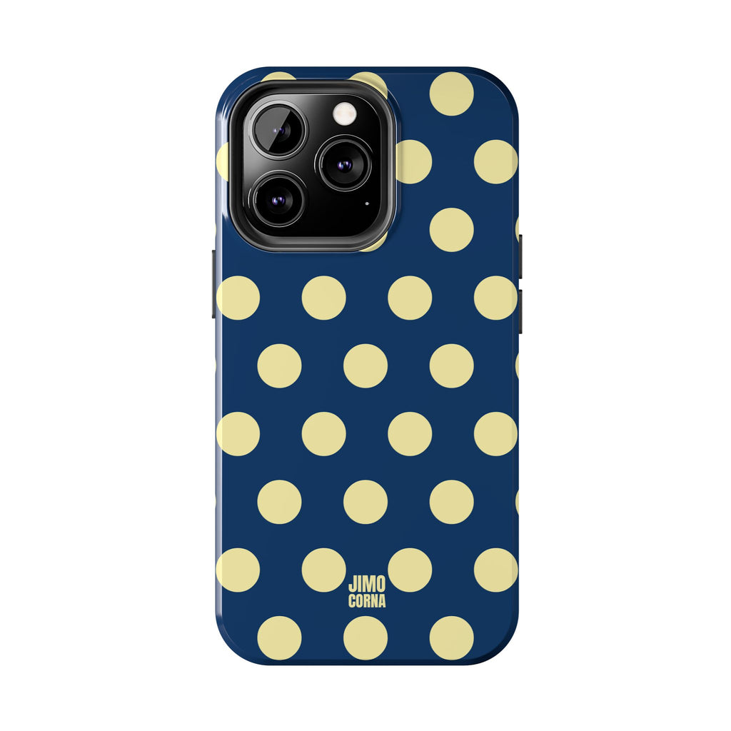 Big Polka Dot | Blue and Cream