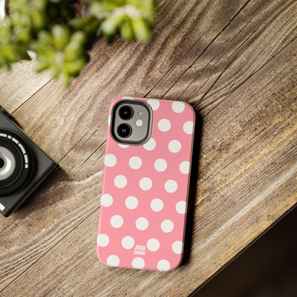 Big Polka Dot | Pink and White