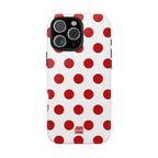 Big Polka Dot | White and Red