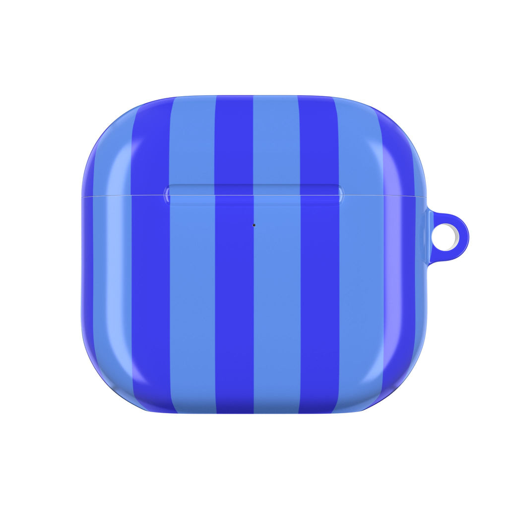 Blueberry Bold Stripes AirPods Case