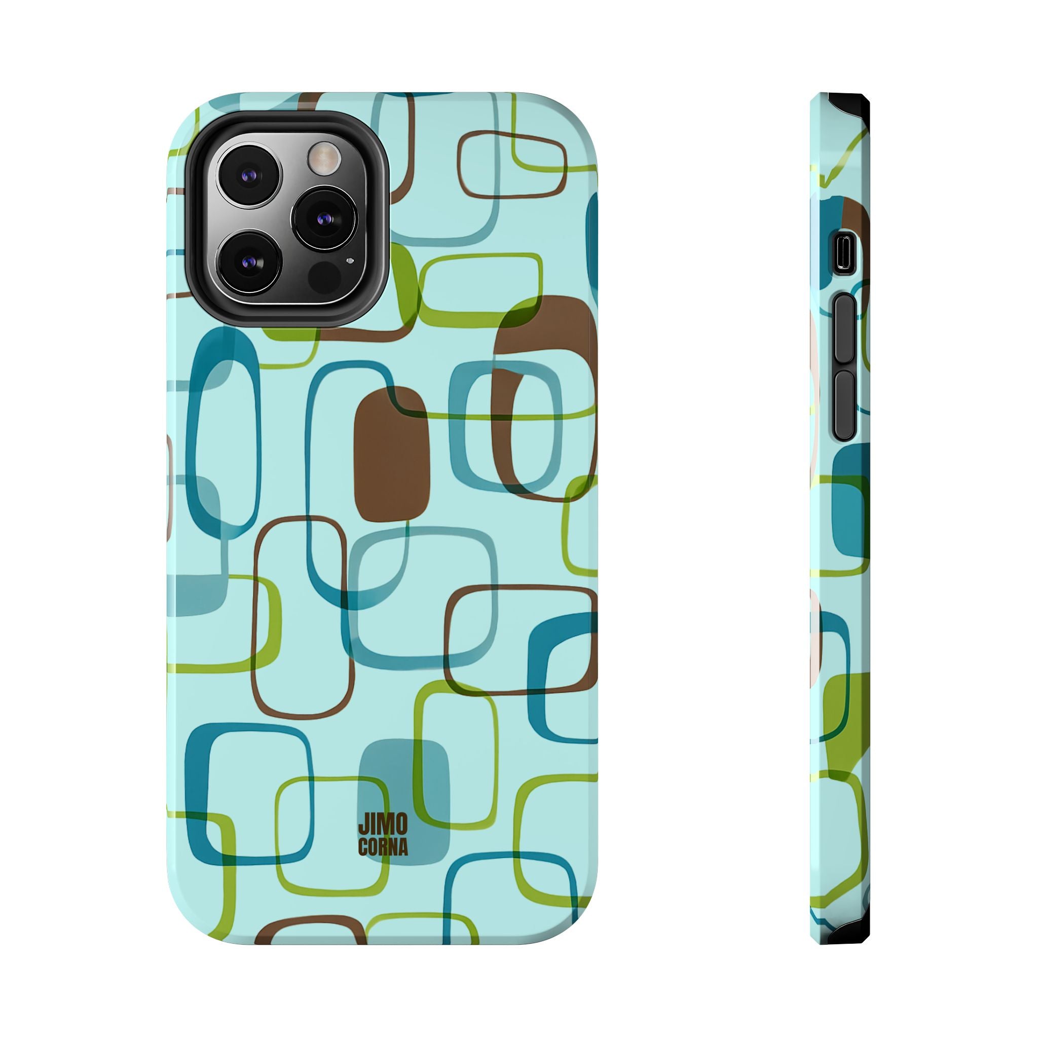 Coast Blocks iPhone Case | Mint