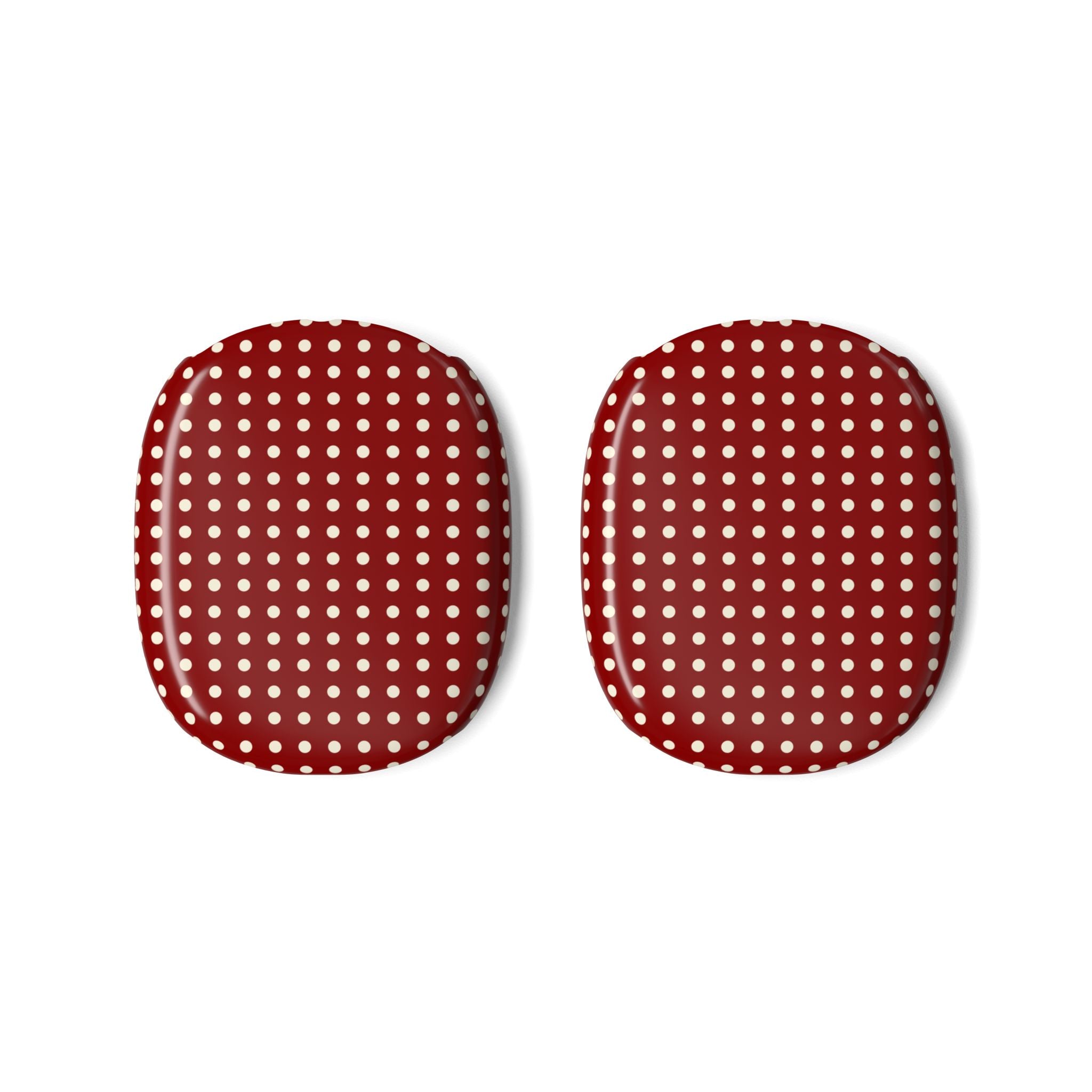 Polka Dot AirPods Max Covers | Red