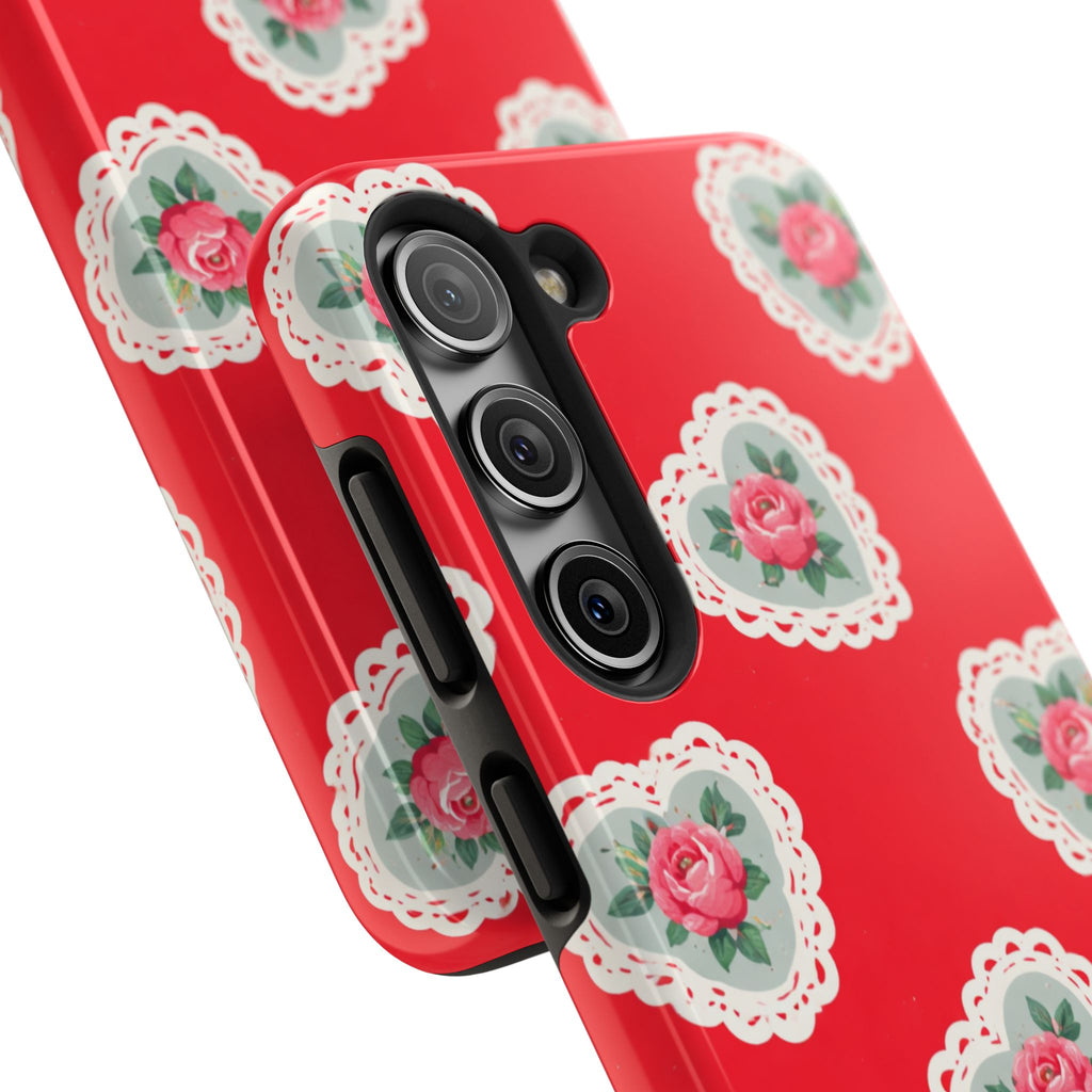 Rosey Lace Samsung Galaxy Case