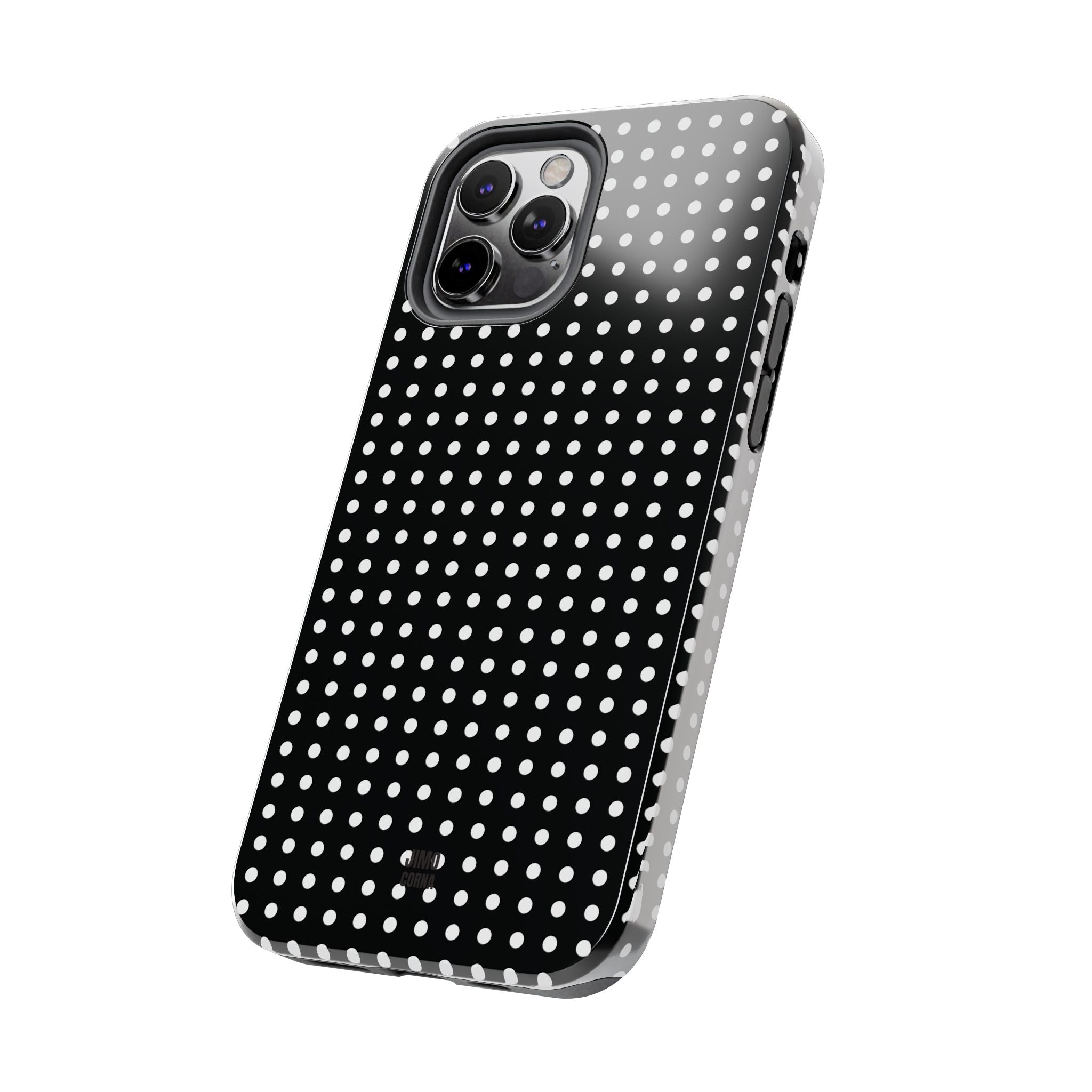 Black Polka Dot