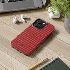Farm Gingham iPhone Case | Red
